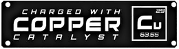 CHARGED WITH COPPER CATALYST 29 CU 63.55 trademark