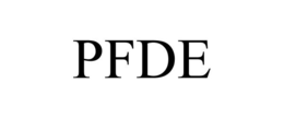 PFDE trademark