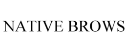 NATIVE BROWS trademark