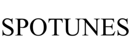SPOTUNES trademark