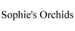 SOPHIE'S ORCHIDS trademark