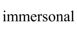 IMMERSONAL trademark