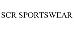 SCR SPORTSWEAR trademark