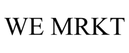 WE MRKT trademark