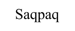 SAQPAQ trademark