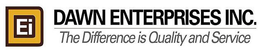 EI DAWN ENTERPRISES INC. THE DIFFERENCEIS QUALITY AND SERVICE trademark