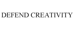 DEFEND CREATIVITY trademark