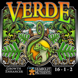 VERDE GROWTH ENHANCER HUMBOLDT NUTRIENTS 16-1-2 trademark