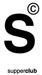 SC SUPPERCLUB trademark