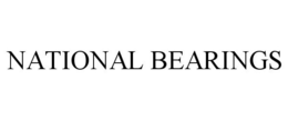 NATIONAL BEARINGS trademark