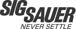 SIG SAUER NEVER SETTLE trademark