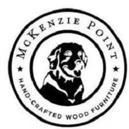 MCKENZIE POINT HAND-CRAFTED WOOD FURNITURE trademark