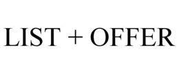 LIST + OFFER trademark