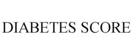 DIABETES SCORE trademark
