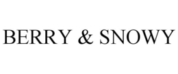 BERRY & SNOWY trademark