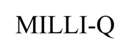 MILLI-Q trademark