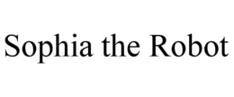 SOPHIA THE ROBOT trademark