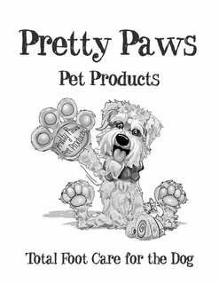 PRETTY PAWS PET PRODUCTS PRETTY PAWS PET PRODUCTS TOTAL FOOT CARE FOR THE DOG trademark