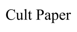 CULT PAPER trademark