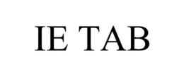 IE TAB trademark