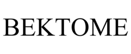BEKTOME trademark