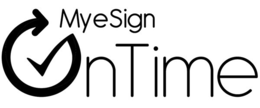 MY ESIGN ON TIME trademark