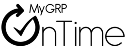 MY GRP ON TIME trademark