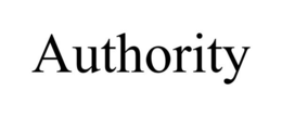 AUTHORITY trademark