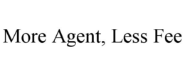 MORE AGENT, LESS FEE trademark