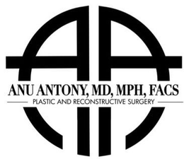 AA ANU ANTONY, MD, MPH, FACS PLASTIC AND RECONSTRUCTIVE SURGERY trademark