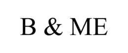 B & ME trademark