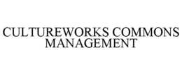 CULTUREWORKS COMMONS MANAGEMENT trademark