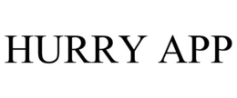 HURRY APP trademark