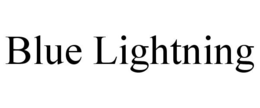 BLUE LIGHTNING trademark