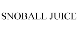 SNOBALL JUICE trademark