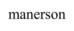 MANERSON trademark