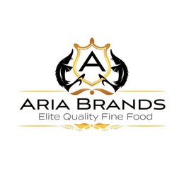 A ARIA BRANDS ELITE QUALITY FINE FOOD trademark
