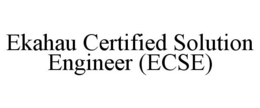 EKAHAU CERTIFIED SOLUTION ENGINEER (ECSE) trademark