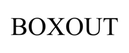 BOXOUT trademark