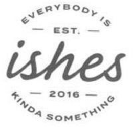 EVERYBODY IS EST. ISHES 2016 KINDA SOMETHING trademark