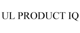 UL PRODUCT IQ trademark