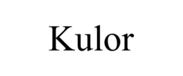 KULOR trademark