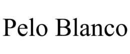 PELO BLANCO trademark