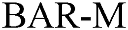 BAR-M trademark