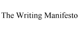 THE WRITING MANIFESTO trademark