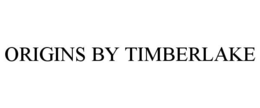 ORIGINS BY TIMBERLAKE trademark