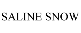 SALINE SNOW trademark