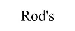 ROD'S trademark