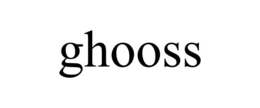 GHOOSS trademark
