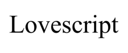 LOVESCRIPT trademark